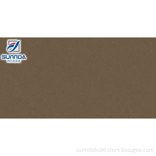 Sunnda rustic glazed porcelain tile, pure brown 60x90 vitrified floor tile